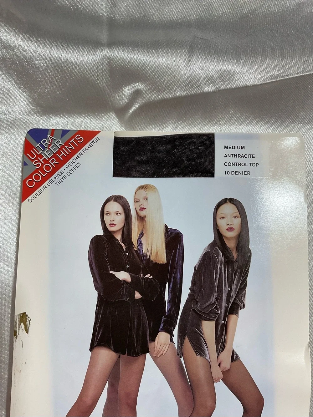 LEGWEAR Sheer Color Hint Tights - Black